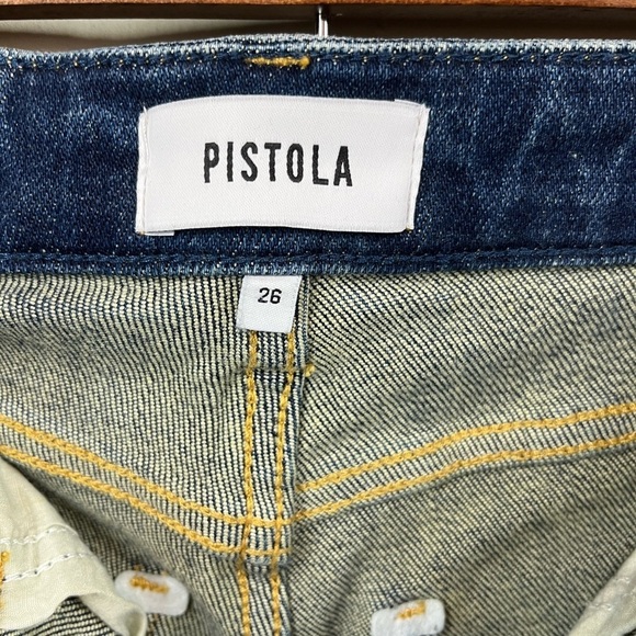 NWT Pistola Aline Aspire High Rise Skinny Stretch Denim Jeans Blue Size 26 - Picture 8 of 13